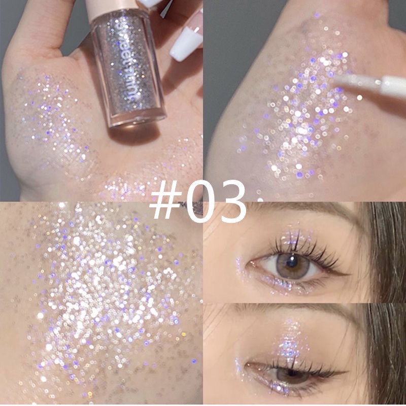 SWEET MINT® Phấn mắt dạng lỏng 4 màu tùy chọn ngọt ngào xinh xắn