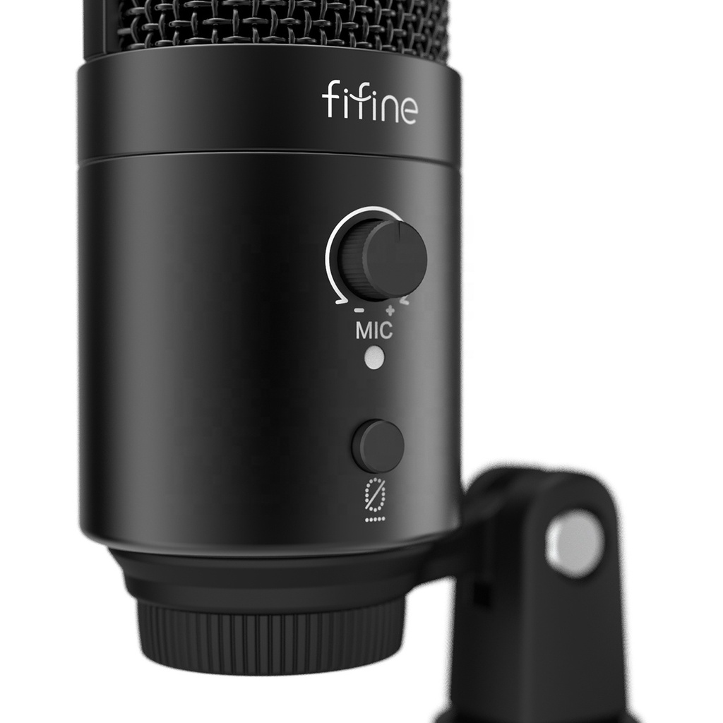 FIFINE T683 KIT - HÀNG CHÍNH HÃNG - Mic thu âm cổng USB-A/-C dành cho Máy tính