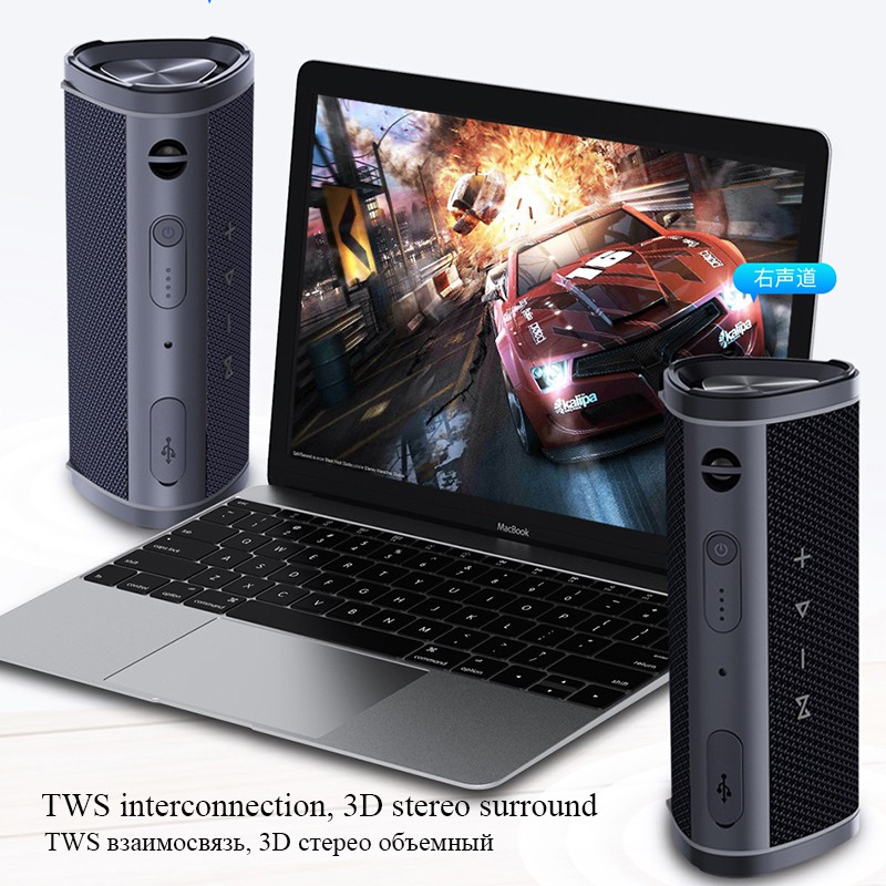 (100% original ) Loa Bluetooth Awei Y331 Chống Nước Hỗ Trợ Thẻ Nhớ Tf 2000mah