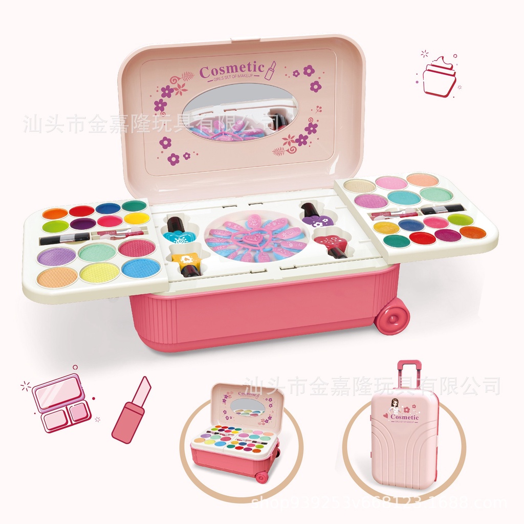 Vali trang điểm thật đồ chơi cho các bé gái 20211C