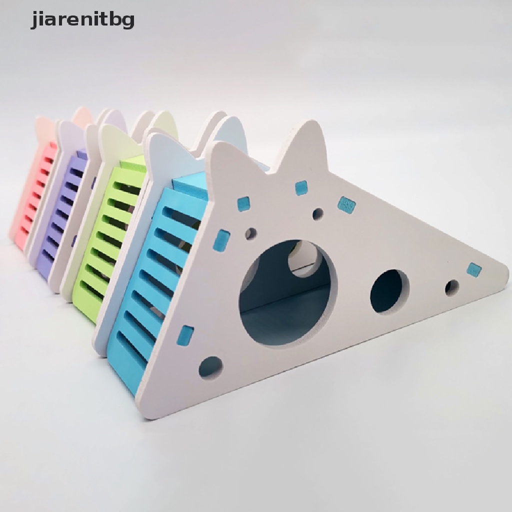 Đồ chơi nhà cầu trượt lắp ráp thoáng khí ngộ nghĩnh dành cho hamster/chuột lang