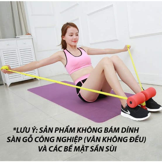 Dụng cụ tập bụng gym chữ t tại nhà, dụng cụ hỗ trợ gập bụng hút chân không Heria HCM