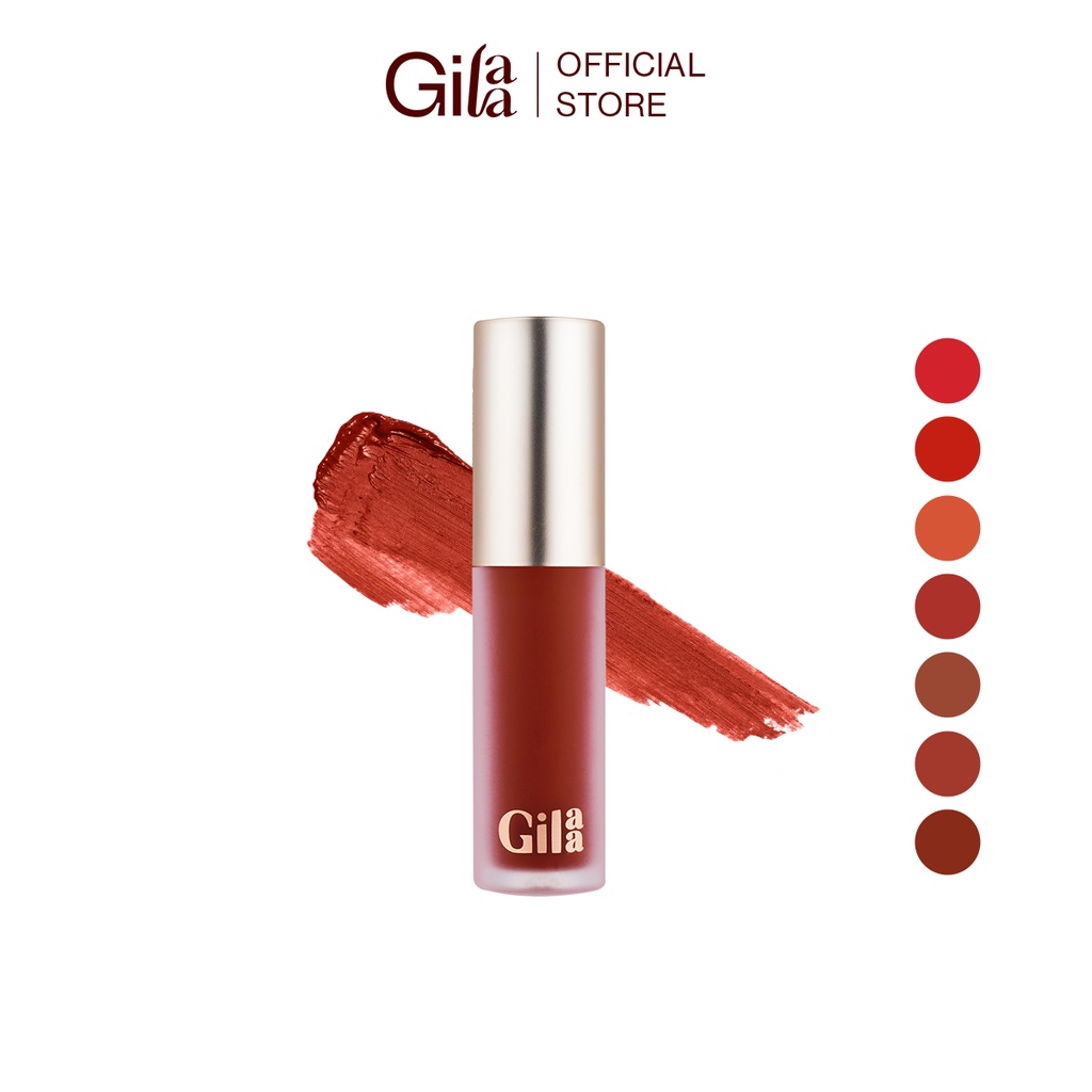 [Mã FMCGMALL -8% đơn 250K] Son kem lì Gilaa long wear lip cream (1.7g) - Minisize