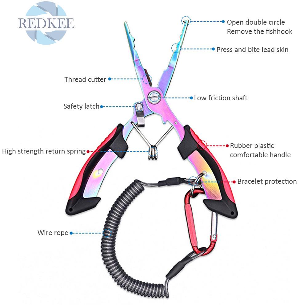 Kìm Gỡ Lưỡi Câu Cá Bằng Thép Không Gỉ