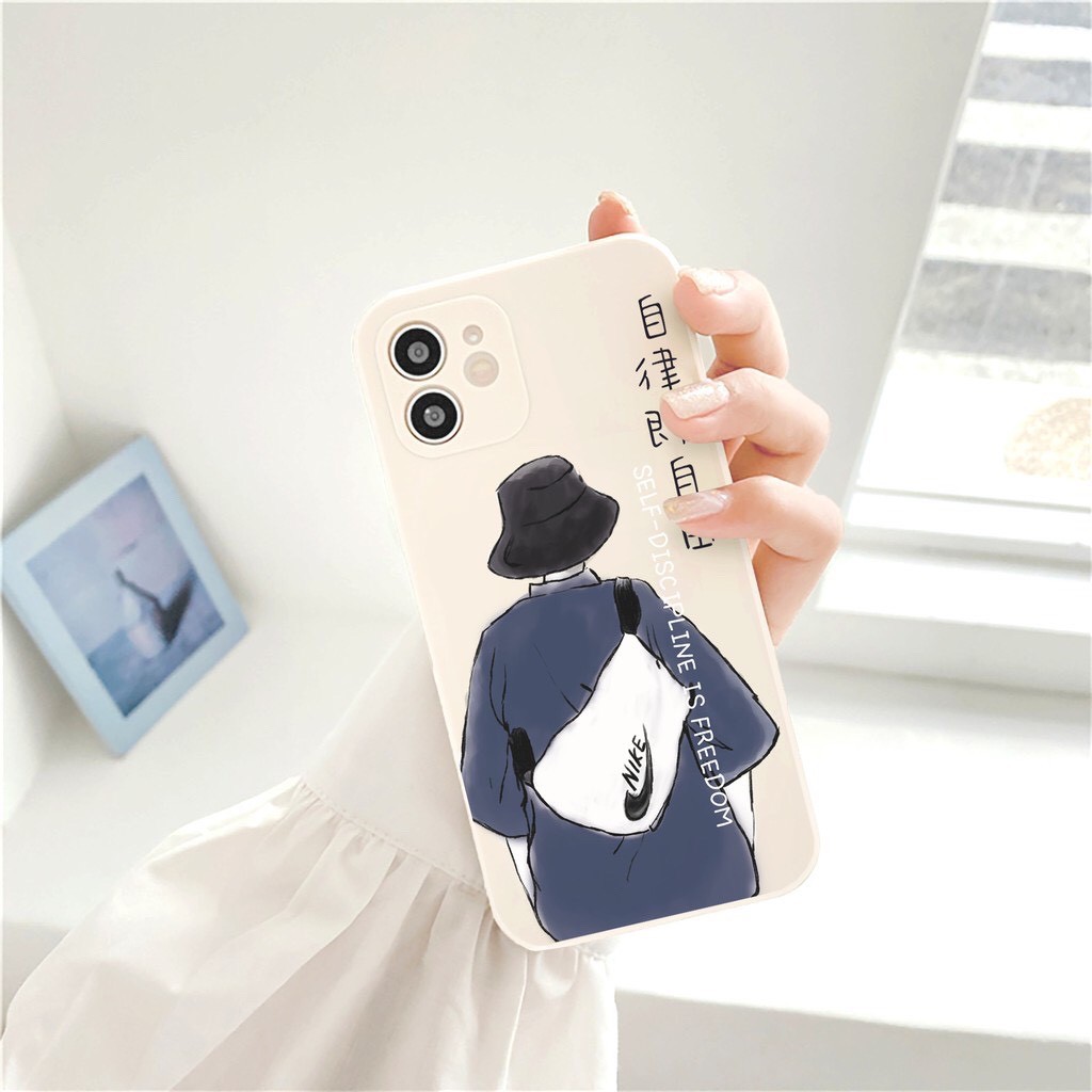 Ốp lưng iphone cặp đôi hình Love Nhật bản Dẻo Cạnh Vuông bảo vệ camera 7plus/8plus/x/xs/xsmax/11/12/13/14/pro/promax
