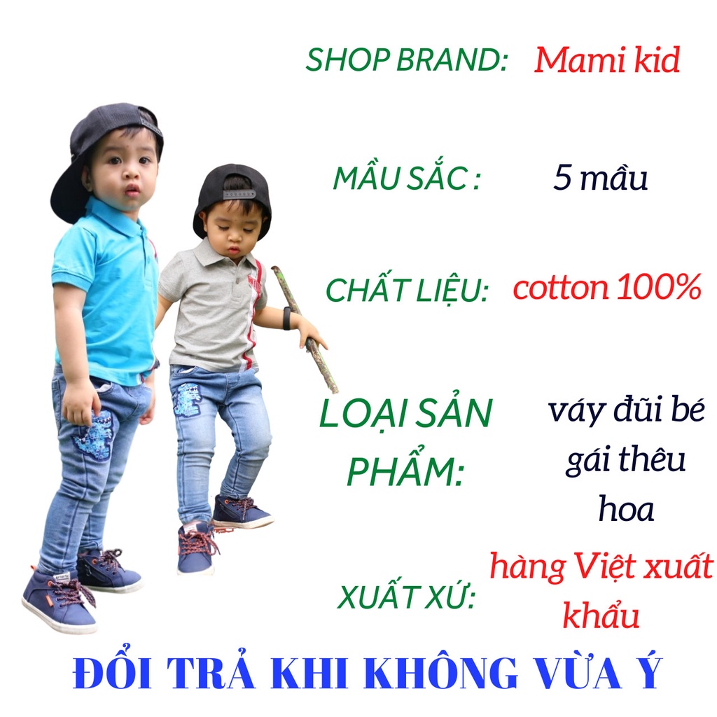 áo polo bé trai 15-50kg, chất cotton 100% siêu đẹp, mamikid