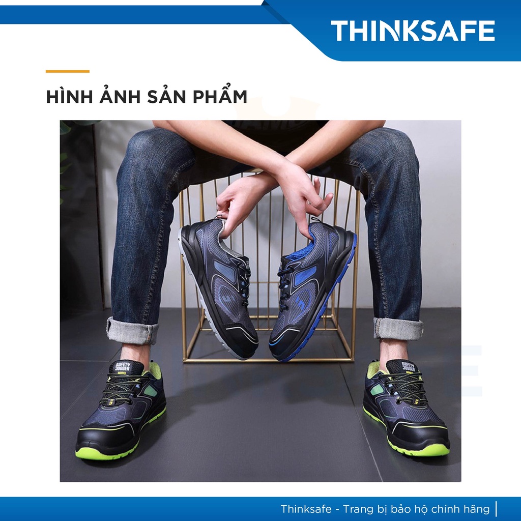Giày bảo hộ Jogger nam Cador thể thao chống đinh giập ngón chống trượt siêu nhẹ Giày jogger chính hãng - THINKSAFE