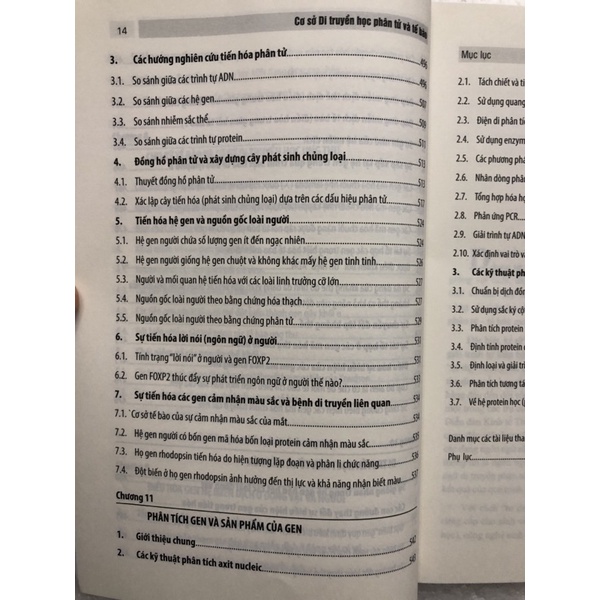 Sách - Cơ sở Di truyền học phân tử và tế bào