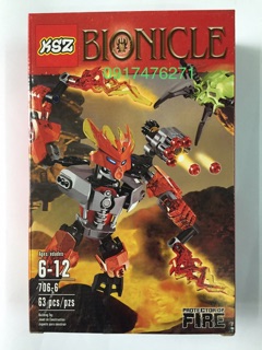Hộp lắp ráp bionicle 706-6