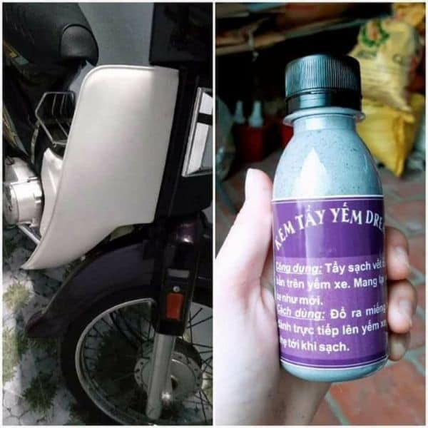 kem tẩy yếm xe dream