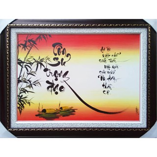 tranh tôn sư trọng đạo trang trí tường tặng thầy cô
