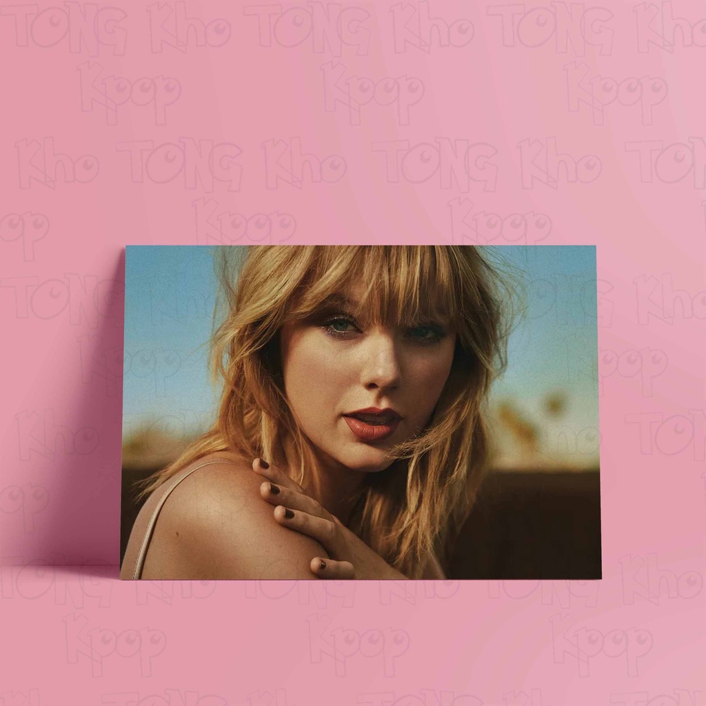 Tấm Postcard cao cấp giấy 260gsm in hình TAYLOR SWIFT ca sĩ US-UK ảnh đẹp nhiều mẫu