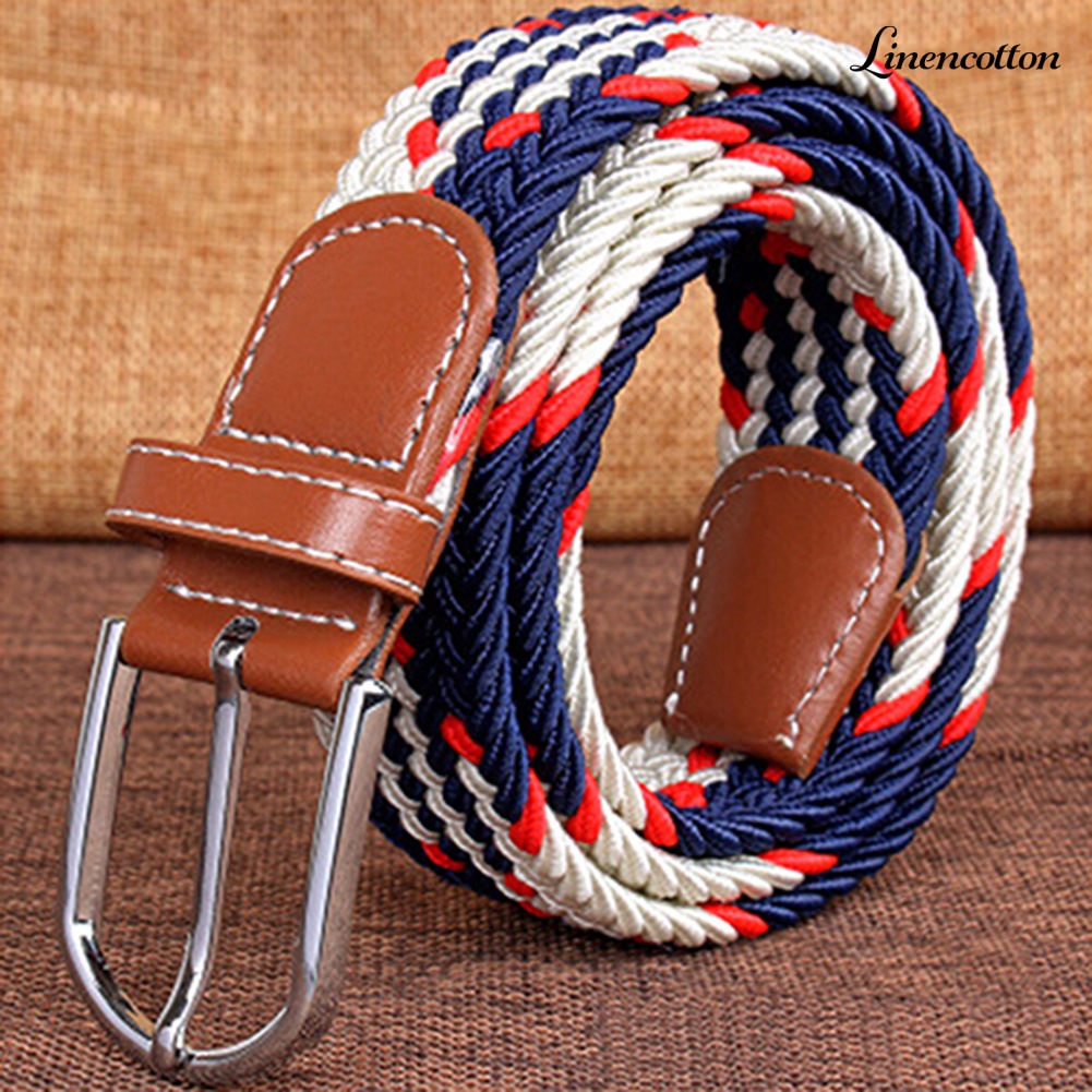 Thắt Lưng Nam Nữ Vải Dù Mặt Dây Kim Loại