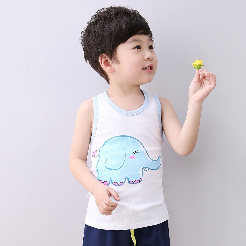 Áo Khoác Cotton Không Tay Xinh Xắn Dành Cho Bé 3-8 Tuổi