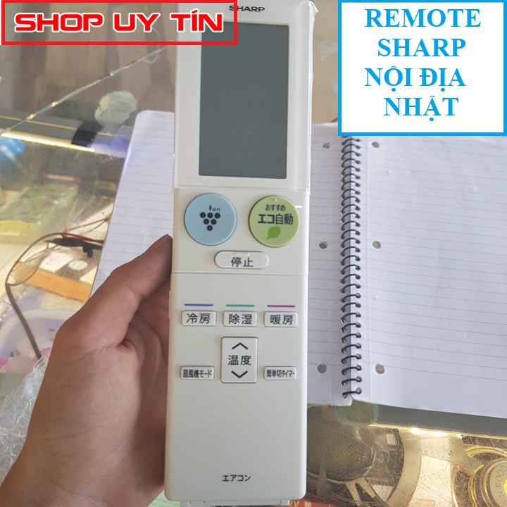 Điều Khiển Máy Lạnh Sharp A943JB - REMOTE MÁY LẠNH SHARP CHỮ NHẬT BẢO HÀNH ĐỔI MỚI TẶNG THÊM 1 ĐÔI PIN