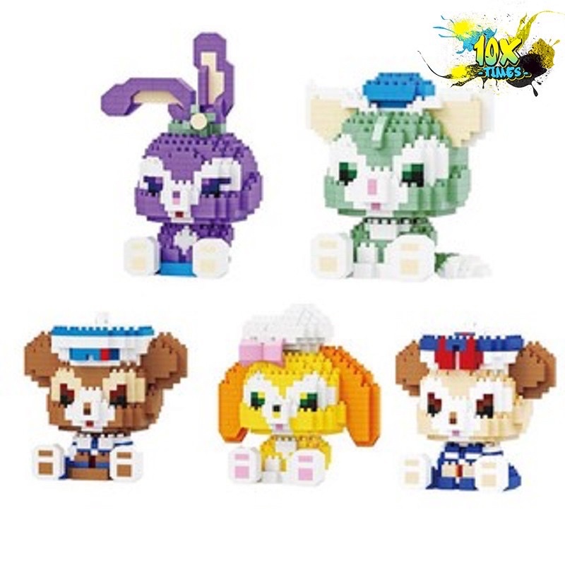 Lego nano 3D mô hình lắp ghép đồ chơi xếp hình