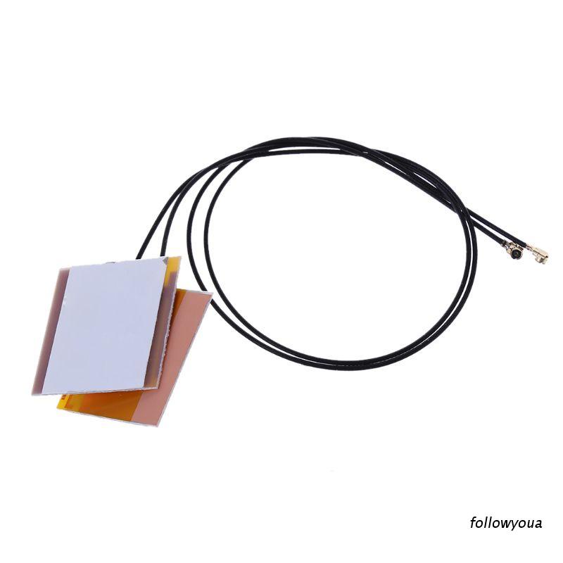 1 Cặp ăng ten Wifi không dây cho Intel 6230 3160AC 7260HMW MINI