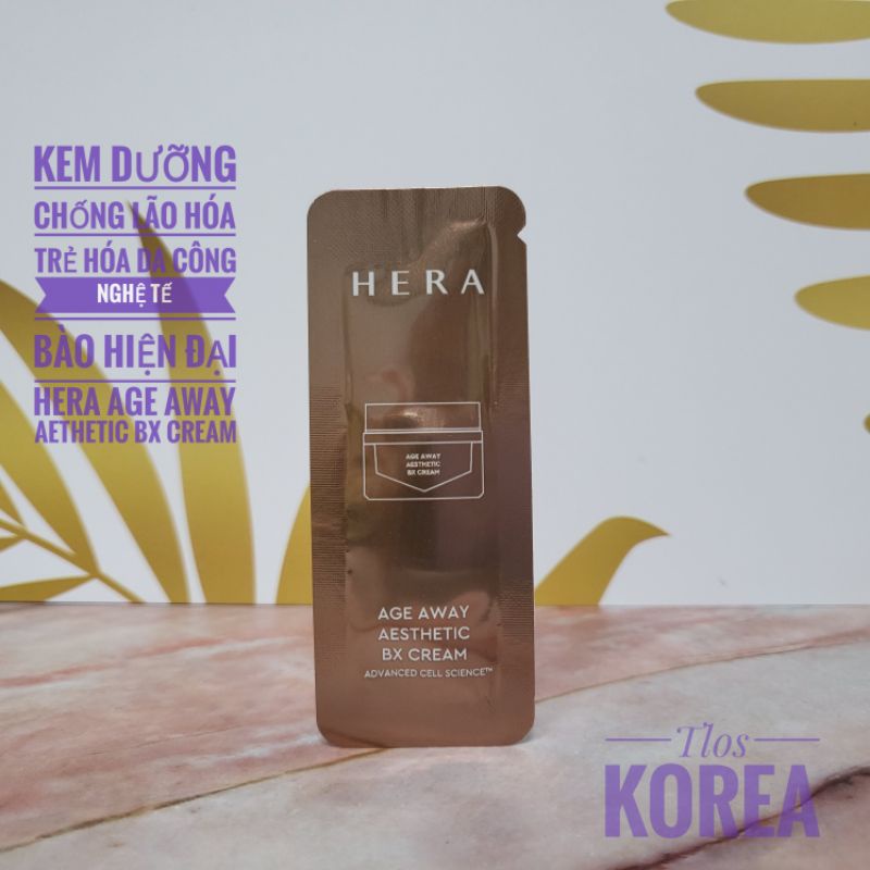 [2024]Hera Kem Dưỡng Chống Lão Hoá Hera Age Away Aesthetic Bx Gói 1Ml