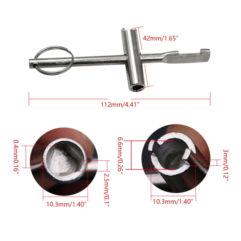 Công Tắc Khóa Van Nước Hình Tam Giác Chuyên Dụng