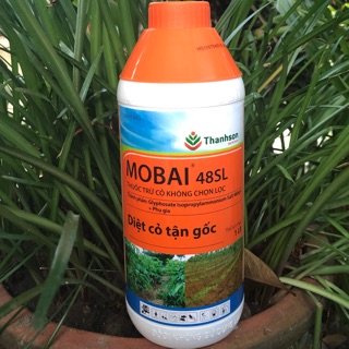 MOBAI 48SL - Thuốc Trừ Cỏ Lưu Dẫn Cực Mạnh_Diệt Tận Gốc Các Loại Cỏ chai 1 Lít
