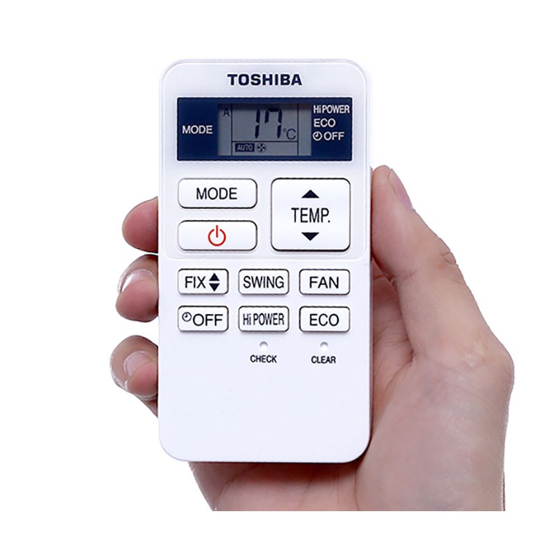 [Mã ELHA22 giảm 5% đơn 300K] Remote máy lạnh - điều hoà Toshiba (Ngắn nhỏ)