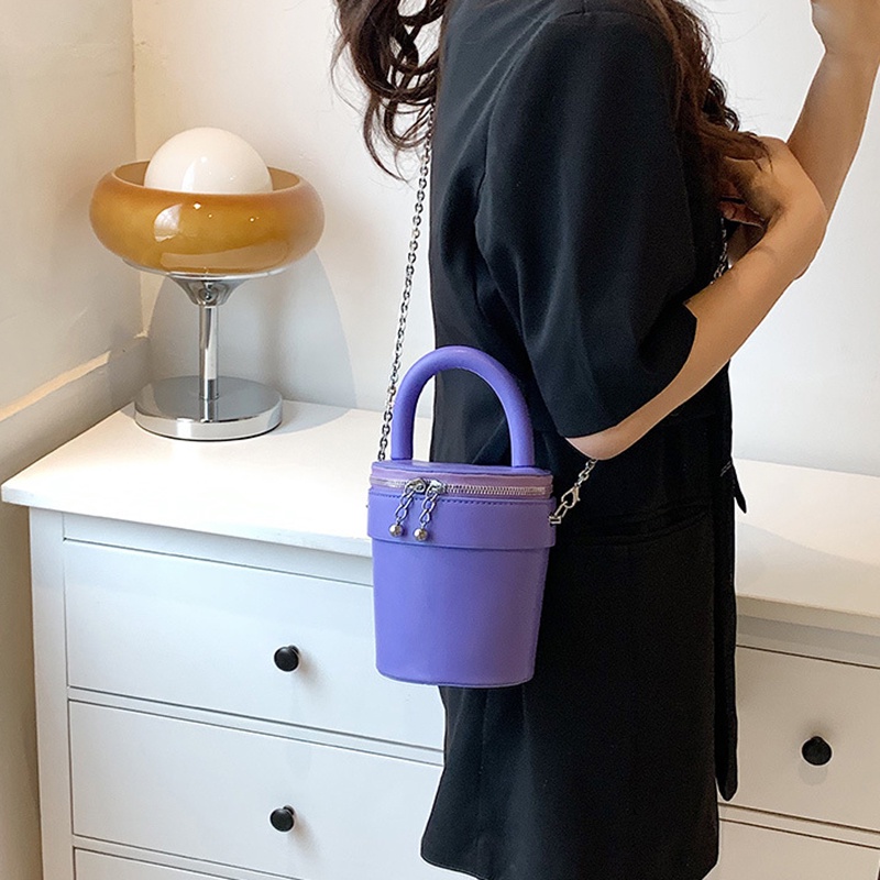 Túi Đeo Chéo Dây Xích Phong Cách Hàn Quốc Thời Trang Cho Nữ