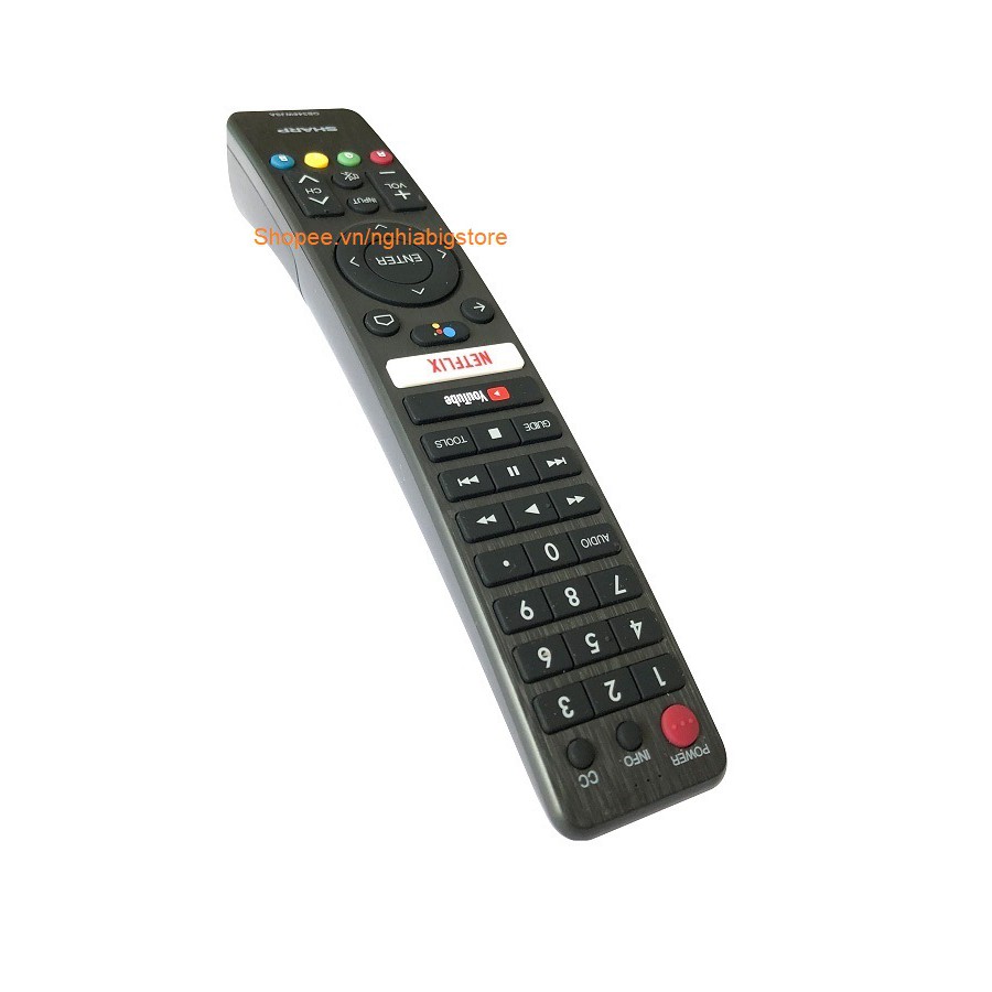 Remote Điều Khiển Tivi SHARP Giọng nói, Android Smart TV GB346WJSA-Hỏa tốc HCM