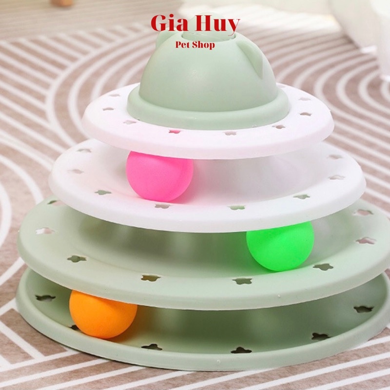 Tháp Banh Đồ Chơi Chó Mèo Siêu Xinh - Đồ chơi chó mèo