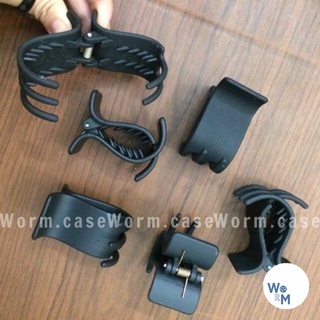 Kẹp càng cua màu đen nhám