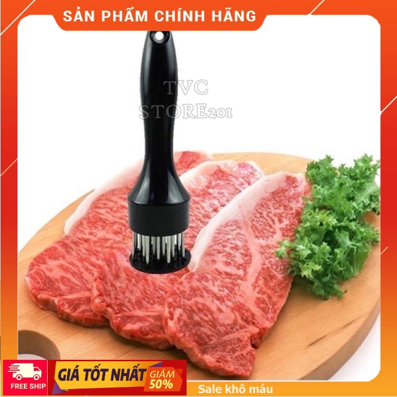 Dụng cụ châm bì❤️ FREESHIP ❤️cây châm thịt, xâm thịt, xăm thịt, làm mềm thịt, làm heo quay da giòn
