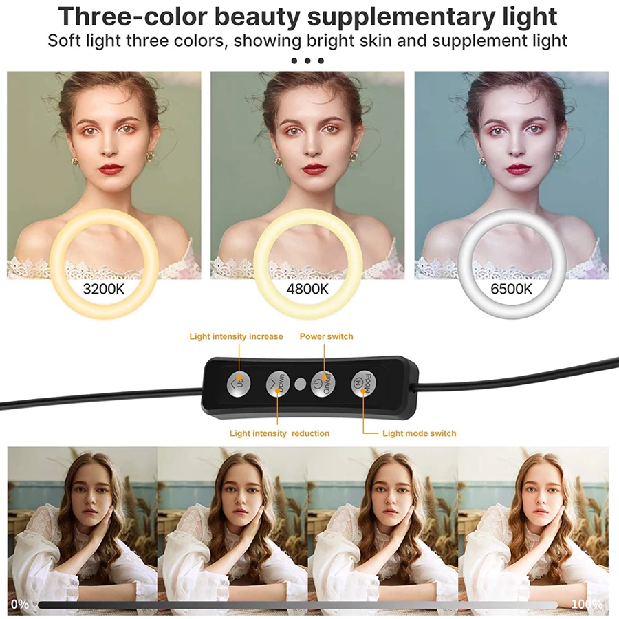 VIJIM CL05 - Đèn LED Trợ Sáng Livestream Dành Cho Laptop, Nhiệt Độ Màu 3200-6500K | Hàng Chính Hãng