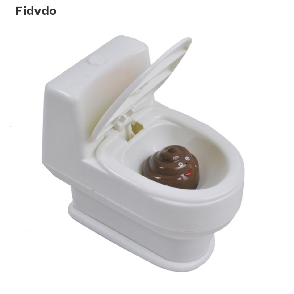 Fidvdo Interesting Poop Spray Prank Toy Joke Cary Toy Mini Sprinkler toilet spray gun simulation toilet toy PH