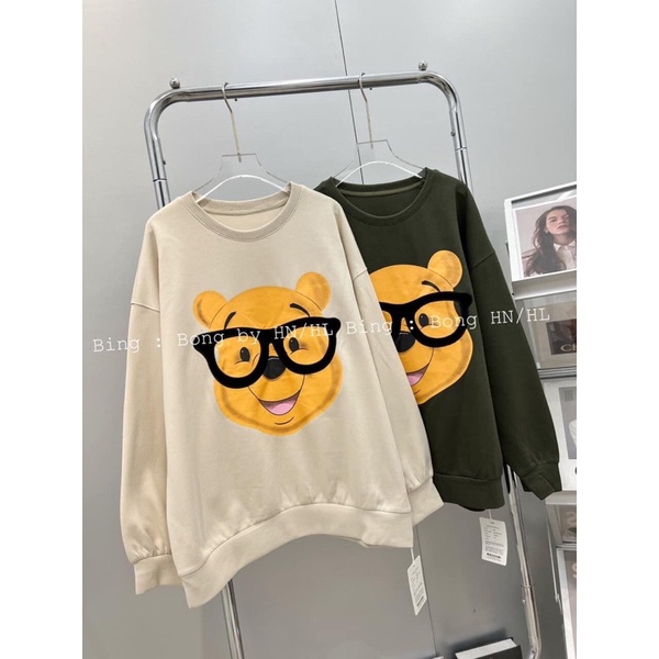 Áo Nỉ Swt Hình In 2 Bông
