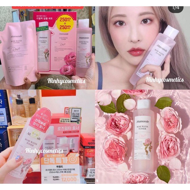 NƯỚC HOA HỒNG MAMONDE HÀN QUỐC