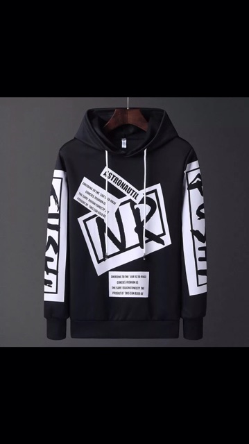 Áo khoác nỉ chui hoddie nam nữ NR | BigBuy360 - bigbuy360.vn