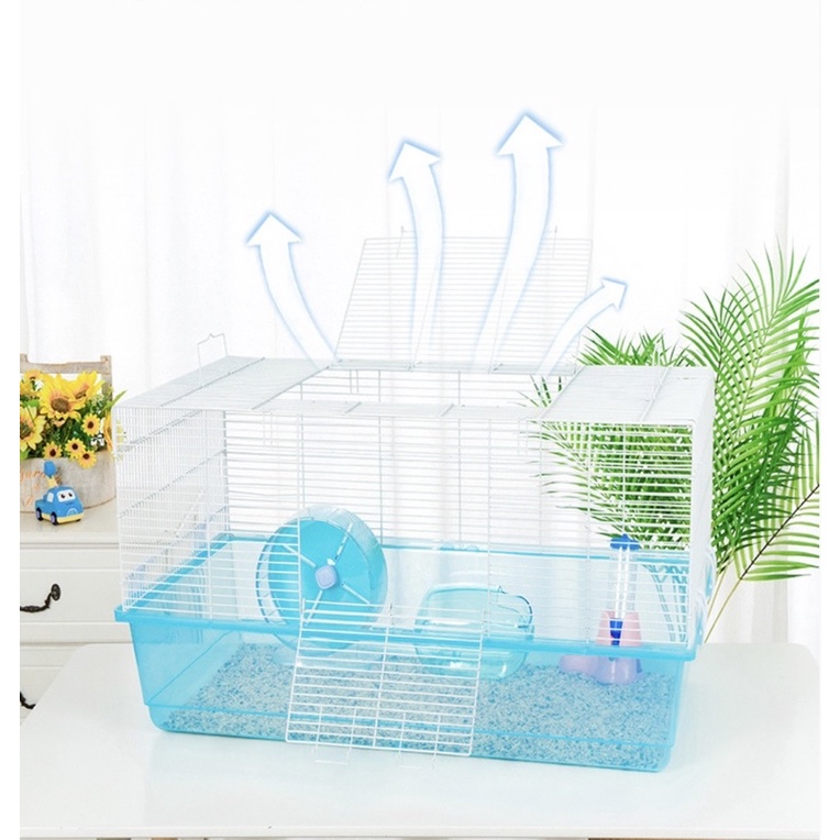 Lồng hamster siêu to 80cm. Lồng sắt nuôi hamster. Fullbox