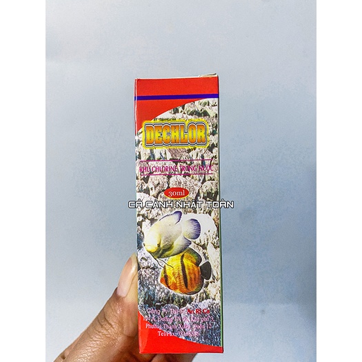 DUNG DỊCH KHỬ CLO CHO BỂ CÁ CẢNH DECHLOR ARC 30ML