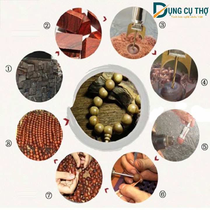 Mũi khoan hạt vòng , khoan hạt tròn chính hãng Tideway