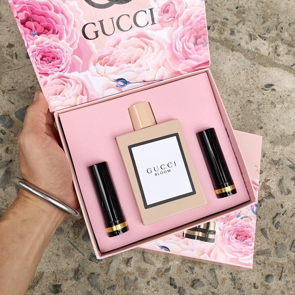Set nước hoa Gucc i 3 món cực đẹp | Thế Giới Skin Care
