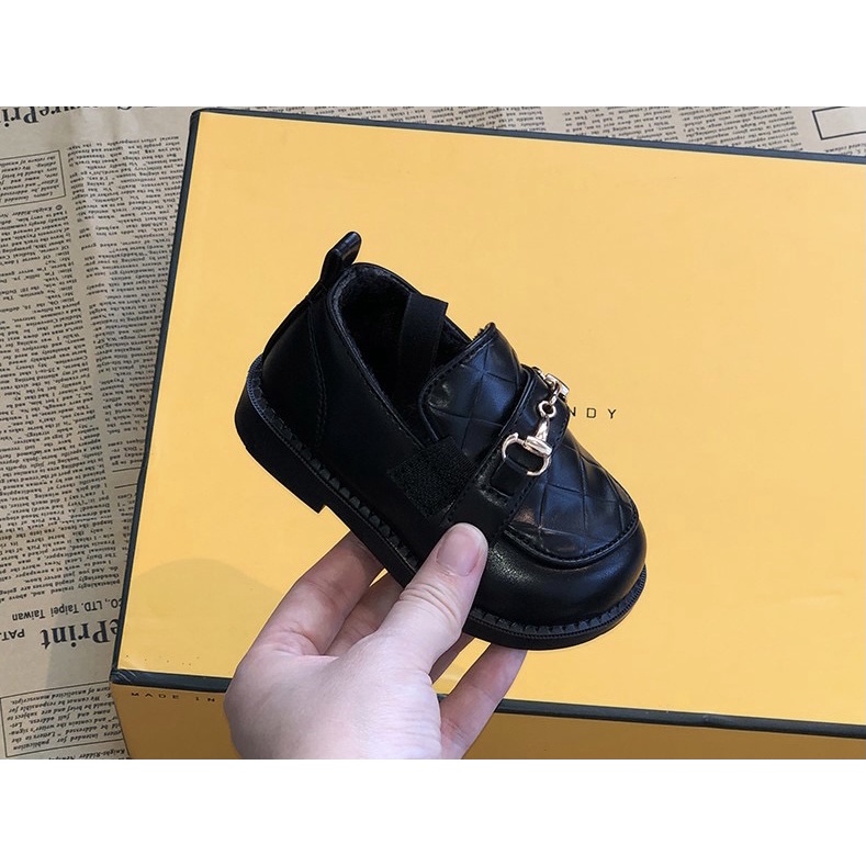 ￼Giày da cổ điển phong cách cho bé cao cấp A453