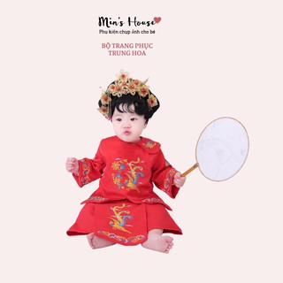 Bộ Trang Phục Trung Hoa Cho Bé Gái