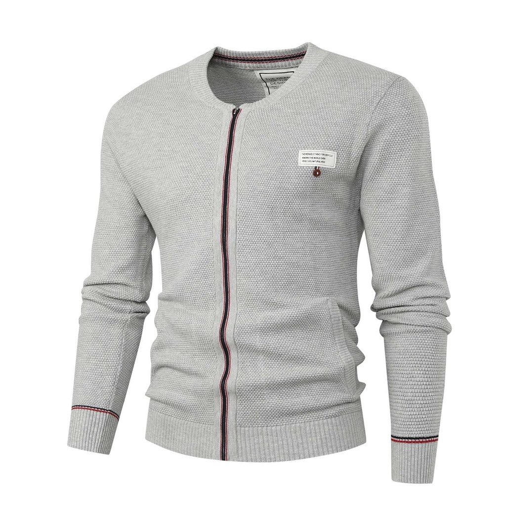 Áo Khoác Cardigan Dệt Kim Thời Trang Cho Nam