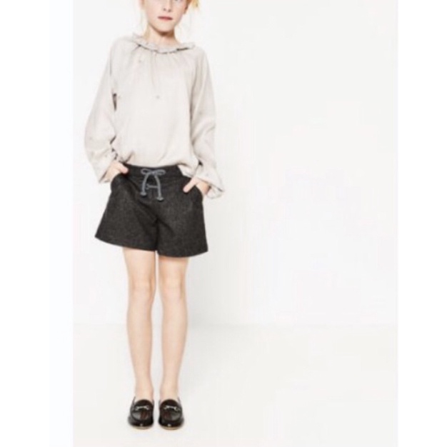 quần short dạ zara auth cho bé, quần short hàng hiệu