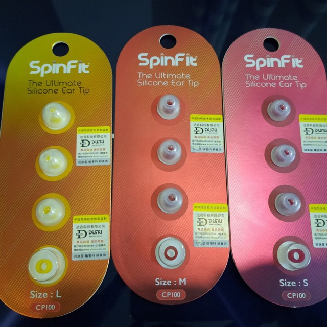 [ Spinfit CP100 CP145 CP800 CP240 ] Nút đệm tai nghe silicon SPINFIT CP100 CP800 CP145 CP240 cho tai nghe nhét tai