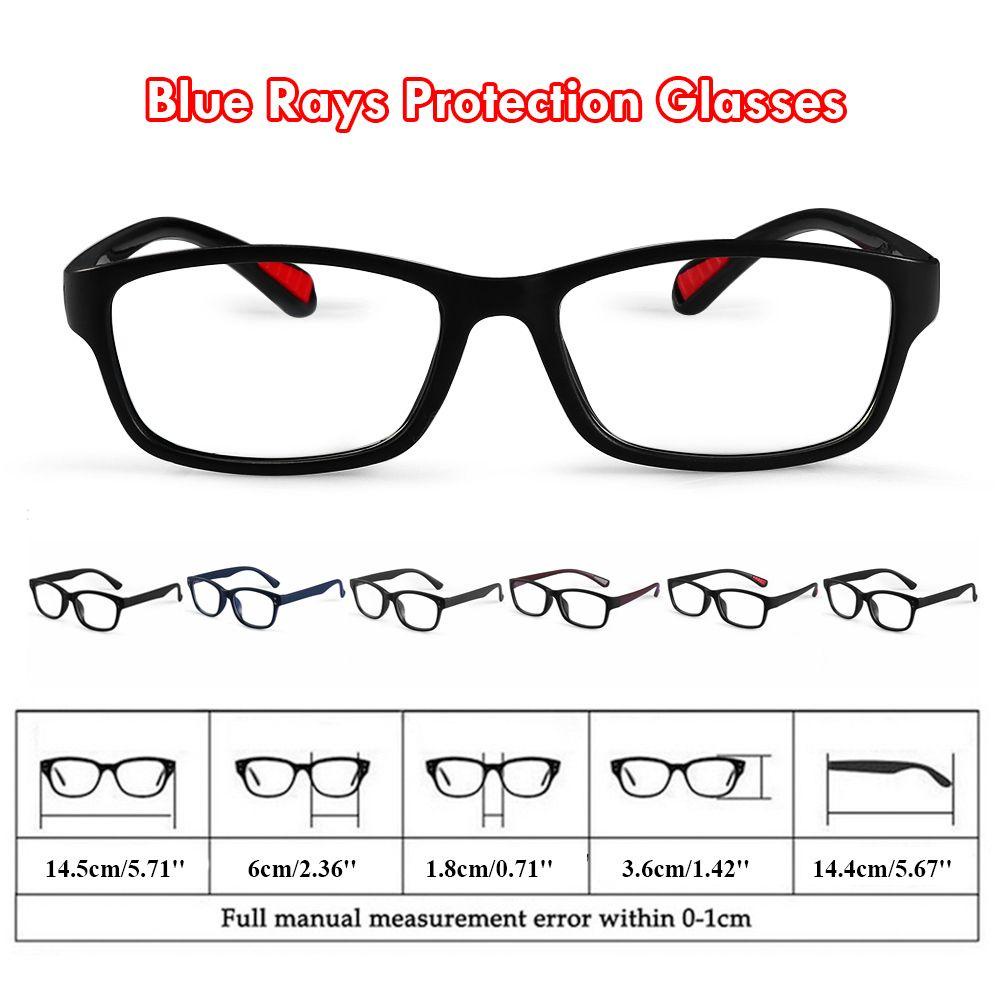 Mắt Kính Gọng Phẳng Chống Tia UV Bảo Vệ Mắt Sự Bảo Vệ