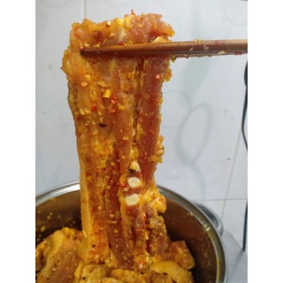 Ba Rọi Muối Sả Ớt. (ăn cơm)