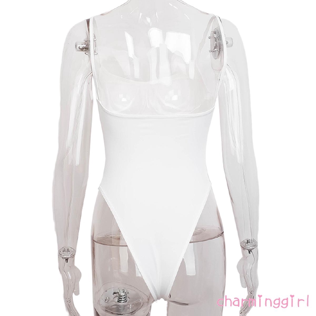 Áo liền quần màu trơn dáng ôm quyến rũ trẻ trung cho nữ