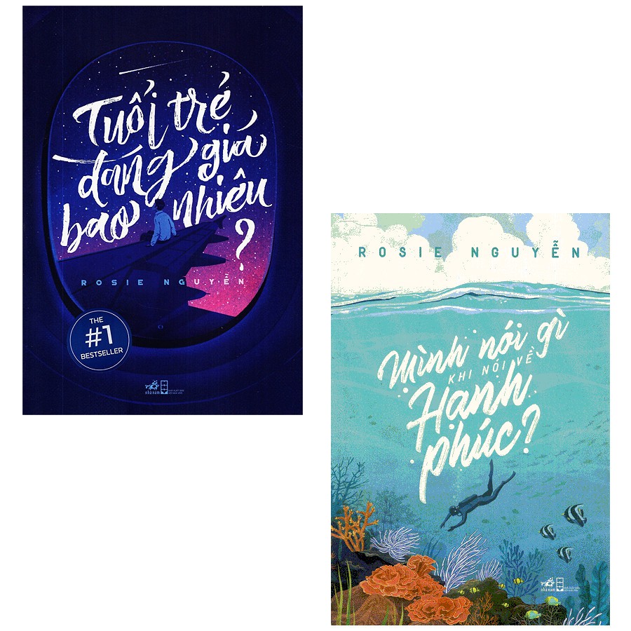 Sách - Combo Tuổi Trẻ Đáng Giá Bao Nhiêu Và Mình Nói Gì Khi Nói Về Hạnh Phúc