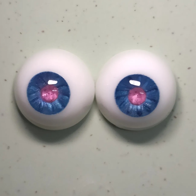 1 Cặp Mắt Nhựa 10 / 12 / 14 / 16 / 18mm Cho Búp Bê 1 / 6