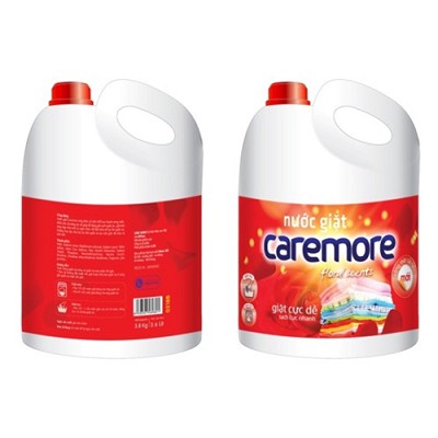 NƯỚC GIẶT ĐẬM ĐẶC CAREMORE 3,8KG - GIẶT XẢ 2 TRONG 1